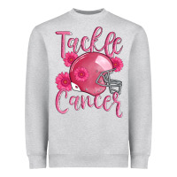 Tackle Cancer Helmet Heavyweight Sweatshirt | Teevron