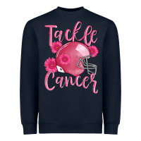 Navy tackle cancer helmet Heavyweight Sweatshirt - AdoDesignShop