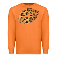 Carrot Leopard Lips Premium Sweatshirt - Bettercallsaul