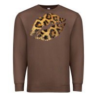 Chestnut Leopard Lips Premium Sweatshirt - Bettercallsaul