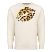 Sandshell Leopard Lips Premium Sweatshirt - Bettercallsaul