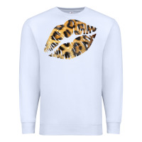 White Leopard Lips Premium Sweatshirt - Bettercallsaul