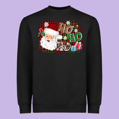 Ho Ho Ho Santa Heavyweight Sweatshirt Designed By Adodesignshop