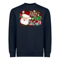 Navy ho ho ho santa Heavyweight Sweatshirt - AdoDesignShop
