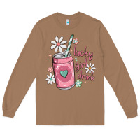 Toasted Coconut lucky girl drink Long Sleeve Tee - MaliasSmallBusiness