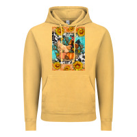 Vintage Mustard fall coop animals Vintage Hoodie - Artiststas