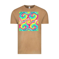 Vintage Camel Tie Dye Seamless Pattern Vintage Tee - BundleAndBundleShop