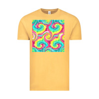 Tie Dye Seamless Pattern Vintage Tee | Teevron