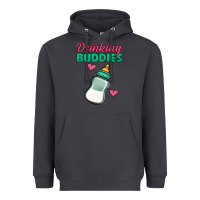 Smoke drinking buddies baby bottle Heavyweight Hoodie - Jasminsmagicworld