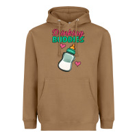 Toasted Coconut drinking buddies baby bottle Heavyweight Hoodie - Jasminsmagicworld
