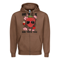 Chestnut hang on let me girl math this Zipper Hoodie - MaliasSmallBusiness