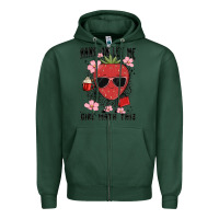 Sports Green hang on let me girl math this Zipper Hoodie - MaliasSmallBusiness