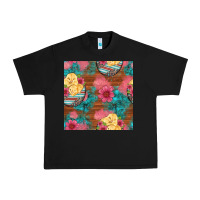 Black hatched egg easter chicks seamless pattern Urban Heavy Tee - Artiststas