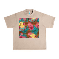 French Oak hatched egg easter chicks seamless pattern Urban Heavy Tee - Artiststas