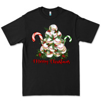 Black merry christmas baseball Premium Tee - RanaPortraitStore