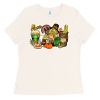 Bone thanksgiving coffee cups Ladies Tee - Zillion Design Studio