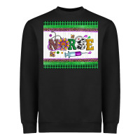 Black mardi gras nurse Heavyweight Sweatshirt - Artiststas