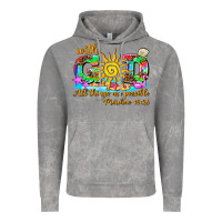 Cloud Rock with god all things are possible summer Vintage Hoodie - AdoDesignShop