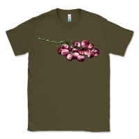 Army Green red grape Classic Tee - AdoDesignShop