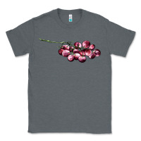 Charcoal Heather red grape Classic Tee - AdoDesignShop