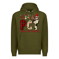 Army Green pct patient care technician  christmas Premium Hoodie - JahusDesignShop