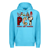 Ocean Blue pct patient care technician  christmas Premium Hoodie - JahusDesignShop