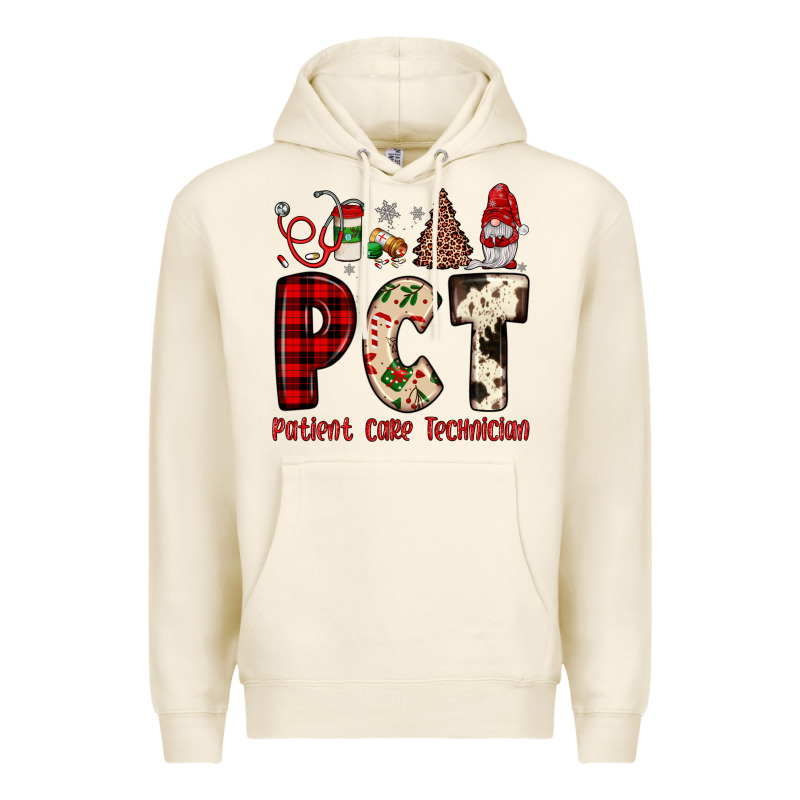 Pct Patient Care Technician  Christmas Premium Hoodie by JahusDesignShop | Teevron