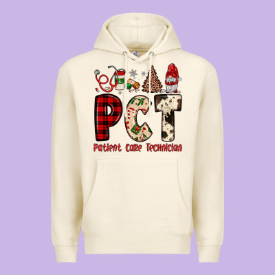 Pct Patient Care Technician  Christmas Premium Hoodie Designed By Jahusdesignshop