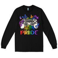 Black gaymer pride Long Sleeve Tee - MaliasSmallBusiness