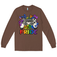 Chestnut gaymer pride Long Sleeve Tee - MaliasSmallBusiness