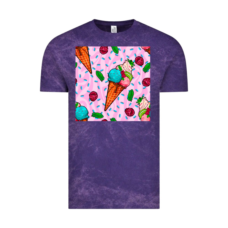 Ice Cream Seamless Pattern Vintage Tee by BundleAndBundleShop | Teevron