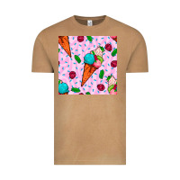 Vintage Camel ice cream seamless pattern Vintage Tee - BundleAndBundleShop