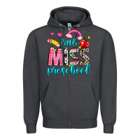 Smoke little miss preschool Zipper Hoodie - NancyCooperArtShop