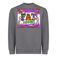 Storm fat tuesday fleur de lis and mardi gras beads Heavyweight Sweatshirt - Artiststas