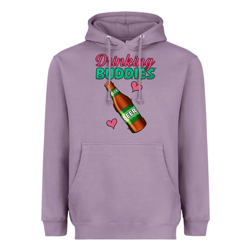Drinking Buddies Beer Bottle Heavyweight Hoodie by Jasminsmagicworld | Teevron