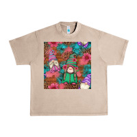 French Oak floral easter gnomes seamless pattern Urban Heavy Tee - Artiststas