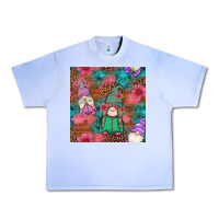 Grape Ice floral easter gnomes seamless pattern Urban Heavy Tee - Artiststas