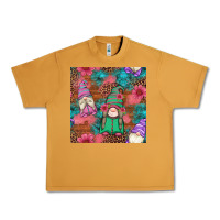 Peanut Butter floral easter gnomes seamless pattern Urban Heavy Tee - Artiststas