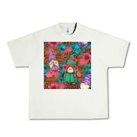 Pistachio floral easter gnomes seamless pattern Urban Heavy Tee - Artiststas