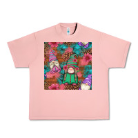 Salmon floral easter gnomes seamless pattern Urban Heavy Tee - Artiststas