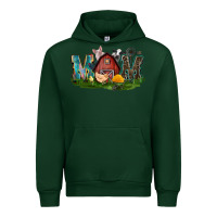 Forest Green Barn Mom Mother's Day Urban Hoodie - CowGirlArtShop