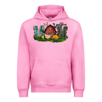 Fuchsia Pink Barn Mom Mother's Day Urban Hoodie - CowGirlArtShop