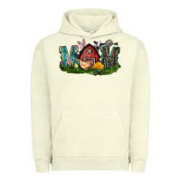 Pigment Pistachio Barn Mom Mother's Day Urban Hoodie - CowGirlArtShop