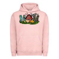 Pigment Salmon Barn Mom Mother's Day Urban Hoodie - CowGirlArtShop