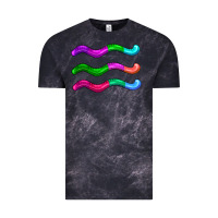 Cloud Black worm jelly Vintage Tee - AdoDesignShop