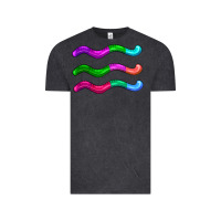 Vintage Black worm jelly Vintage Tee - AdoDesignShop