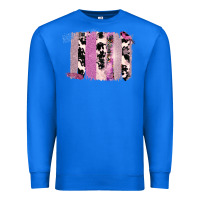 True Royal Purple Glitter Cowhide Pattern Brushstrokes Premium Sweatshirt - Bettercallsaul