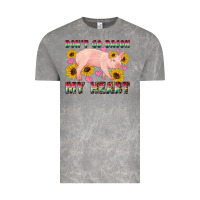 Cloud Rock western don't go bacon my heart pig Vintage Tee - Artiststas