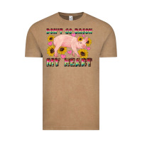 Vintage Coffee western don't go bacon my heart pig Vintage Tee - Artiststas