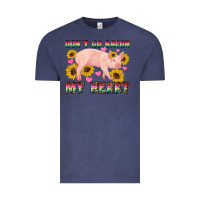 Vintage Denim western don't go bacon my heart pig Vintage Tee - Artiststas